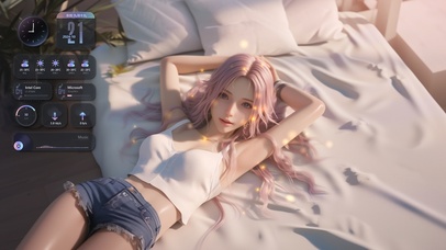 笑容像盛开的花朵，绚丽夺目