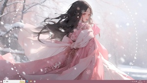 雪花少女