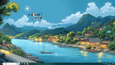 古风主题 夜色江南