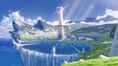 唯美治愈护眼景观