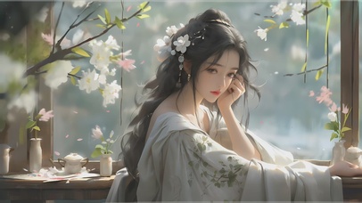 4K清纯文艺古风少女(禁转)