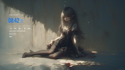 像一首流动的诗，轻盈而优雅