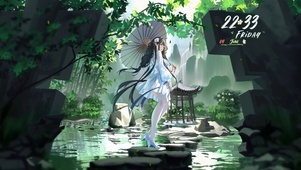 4k古风清纯美少女