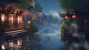 江南夜景