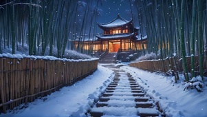 雪夜回家路