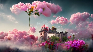 粉云与城堡