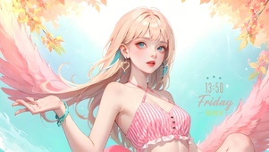 4k彩虹天使
