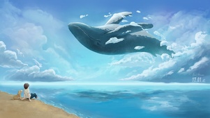 云上的鲸鱼