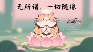 无所谓，一切随缘