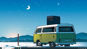 星夜旅行主题