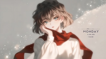 暖暖的可爱女孩