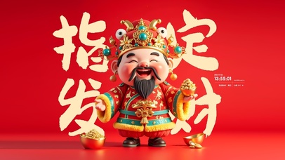 蛇年你指定发财