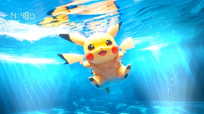 爱玩水的皮卡丘