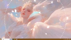 丹顶鹤少女