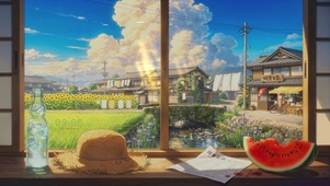 夏日乡村的治愈日常