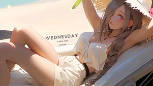 阳光可爱女孩