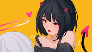 小恶魔女孩