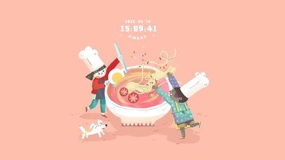 4K好好吃饭，认真生活哦