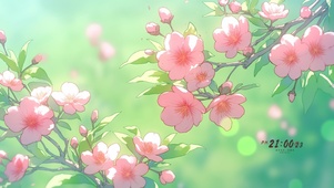桃花朵朵开