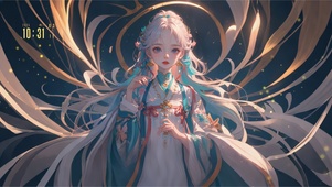 4K 汉服女生