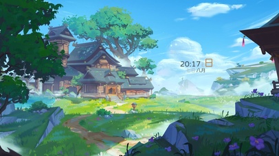 4K唯美治愈动漫风景