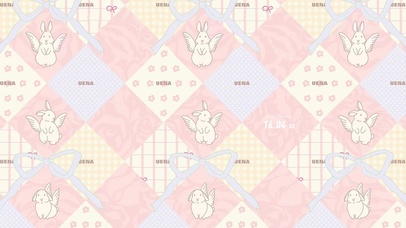 粉色治愈 小白兔