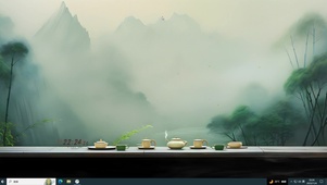 云雾治愈森林
