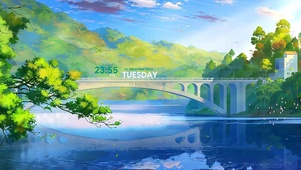 梦幻湖泊