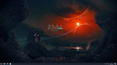 4K 科幻太空人探索宇宙