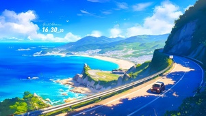 4K治愈环海公路
