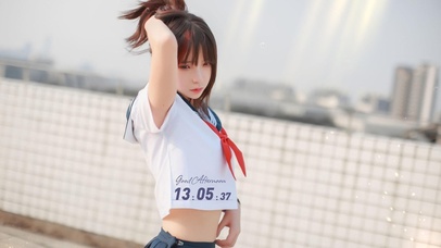 4K清纯制服学妹