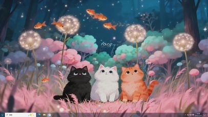 奇幻森林猫咪