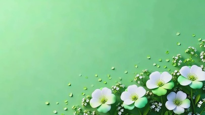 唯美治愈小白花