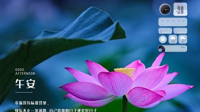 幸福像荷花一样