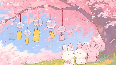 樱花风铃兔兔