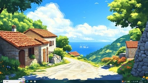 故乡的那片海主题