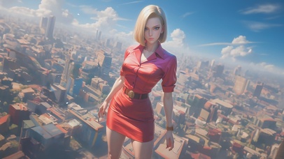 4K 七龙珠人造人18号