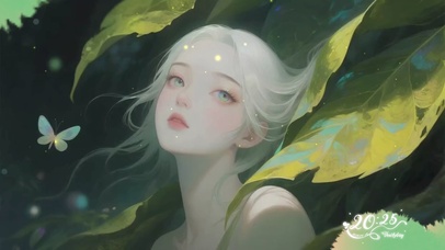 清冷感唯美女孩