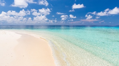 马尔代夫海边沙滩