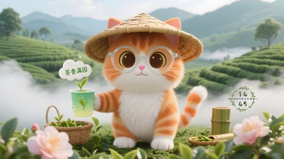 茶园小猫咪