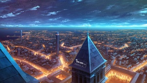 都市夜空
