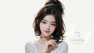 甜美可人