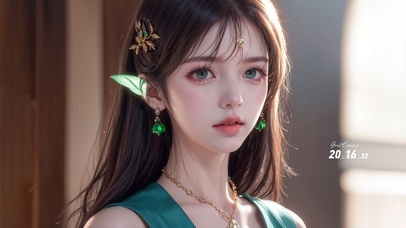 4k纯欲系精灵少女