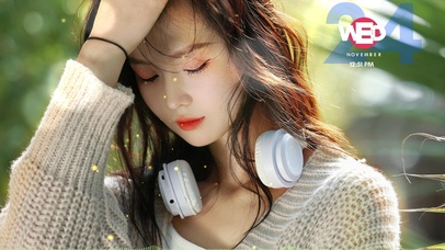 清纯性感学姐（含音乐，时间）