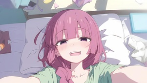 拍照的女孩