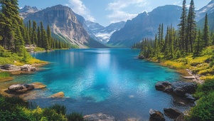 碧湖青山