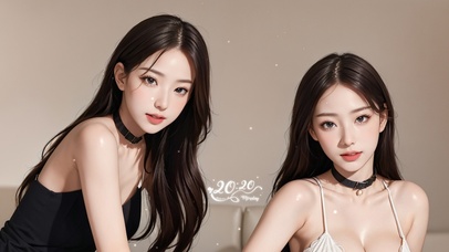 4K唯美清纯性感美女