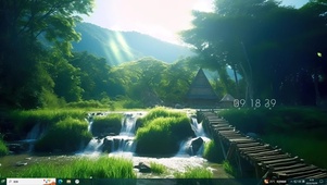 独木桥溪水