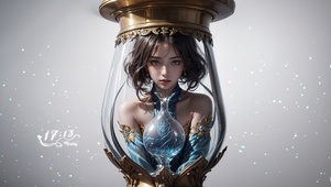 4K瓶中美女-BG-0116