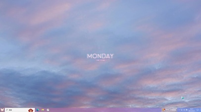 清新治愈蓝天白云主题壁纸